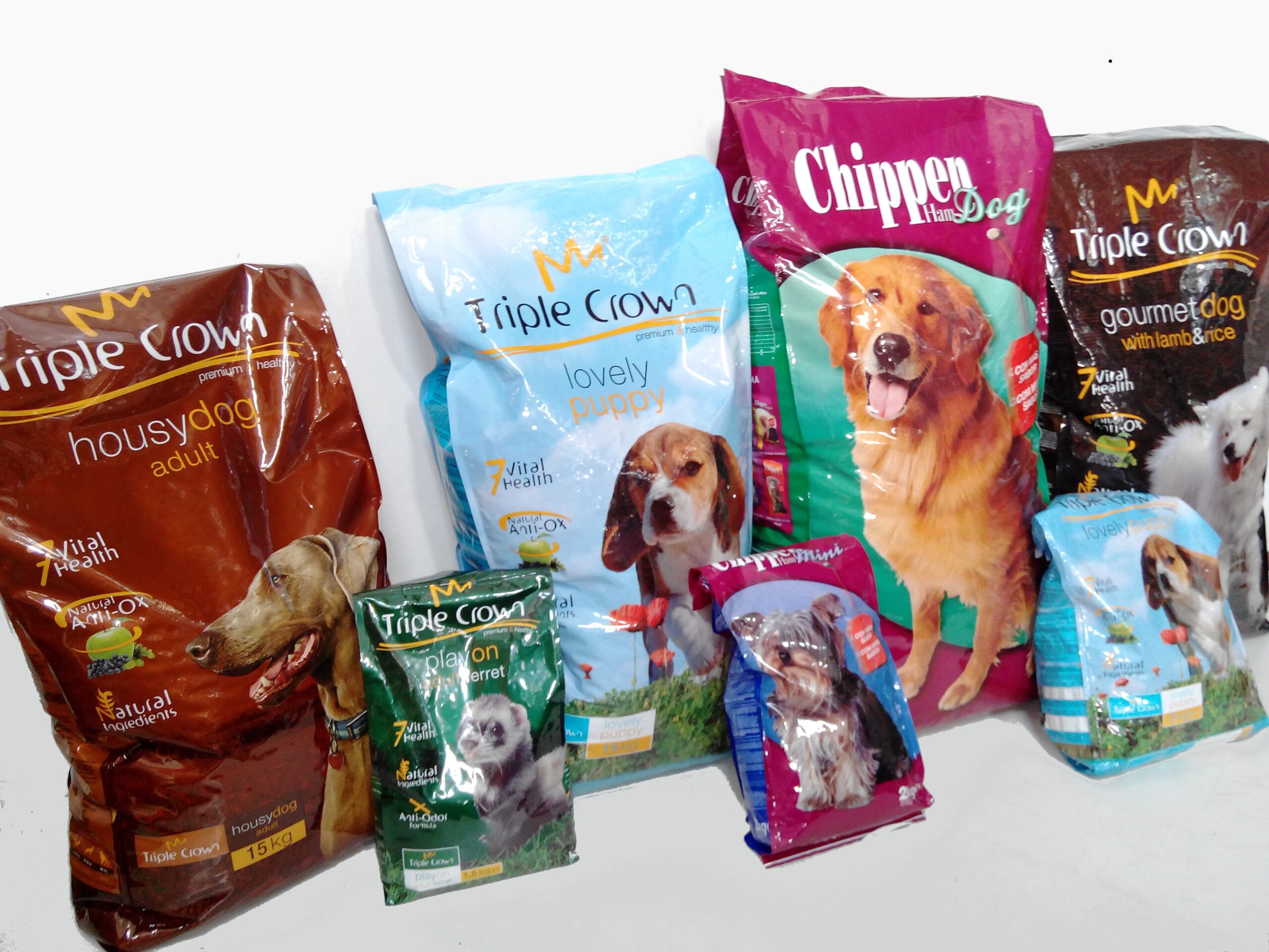 Pet and domestic animal food